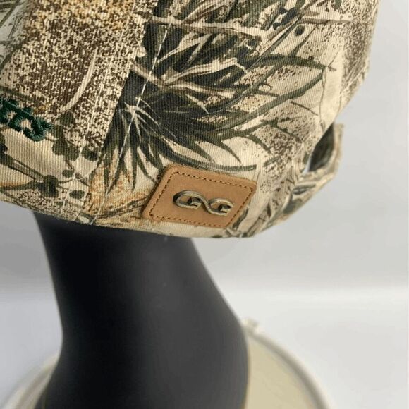 CED Cap Hat Adult Adjustable‎ Beige 100%Cotton Gam Guard Tree Cactus Nice - Picture 5 of 7